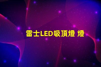 雷士LED吸頂燈 燈珠條